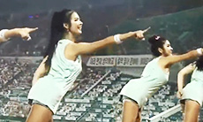 韩国棒球啦啦队美女酷似刘亦菲